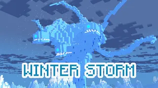 Winter Storm - Minecraft animation