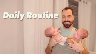 One Dad, Two Babies - Daytime Routine | Dads to Twins via Surrogacy