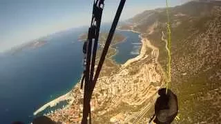 Paragliding in Kas, Turkey
