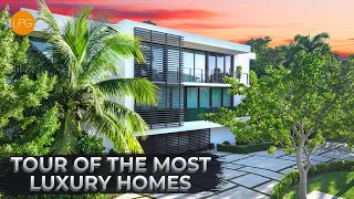 4 HOUR TOUR OF THE MOST LUXURY HOMES! JAW - DROPPING REAL ESTATE