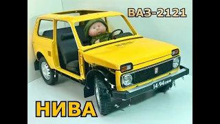 ВаЗ 2121 НИВА сборка №27..... №91 (Vaz 2121 Niva) Model Hachette 1:8