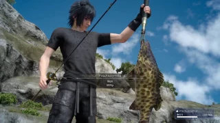 FF15 釣りでイリスに褒められた瞬間 FFXV