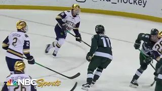 College hockey: Michigan State vs. Notre Dame | EXTENDED HIGHLIGHTS | 2/2/24 | NBC Sports