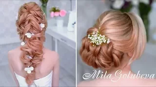 Amazing hairstyles tutorial transformation by @milagolubeva