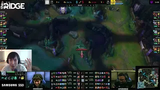 Doublelift Reaction To The Greatest TP In NA HESTORY !!!! TSM VS DIG