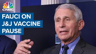 Dr. Anthony Fauci addresses J&J vaccine pause — 'This is a very rare event'