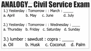 ANALOGY | Civil Service Exam sample question [lumabas na dati] Husk is BUNOT