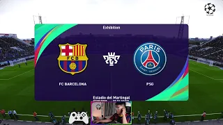 PES 2021 Neymar vs Messi / Barcelona vs Paris Saint-Germain | UEFA Champions League | Prediction