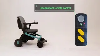 Foldable electric wheelchair --Smart Robooter Y