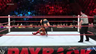 WWE 2K15 Divas Championship Aj Lee vs Brie Bella