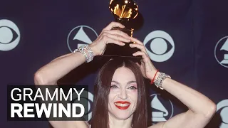 Watch Madonna Win Best Pop Album For 'Ray Of Light' In 1999 | GRAMMY Rewind