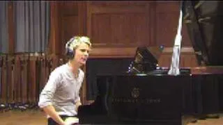 Muse - Rare - Matthew Bellamy Playing "La Campanella" On A Grand Piano