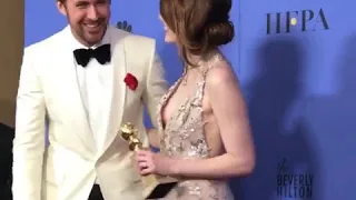 Ryan Gosling & EmmaStone | Golden Globe 2017