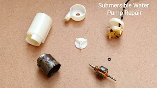 3-6v dc Mini Submersible Water Pump Repair