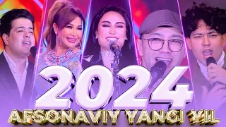 Munisa Rizayeva, Alisher Uzoqov, Jambul Muhammedov... AFSONAVIY YANGI YIL 2024 RTV TELEKANALIDA