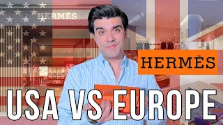 The HandBag Husband EP.35 : Hermès USA VS Europe Boutique, Whats the Biggest Difference? Lots of 💼🍭