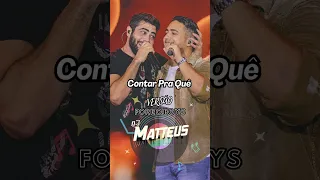 Henrique e Juliano - Contar Pra Quê ( VERSÃO FORRO BOYS ) DJ MATTHEUS