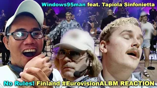 Windows95man - No Rules! feat. Tapiola Sinfonietta | Finland 🇫🇮 | #EurovisionALBM REACTION