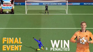 SCORE! MATCH GAMEPLAY | WIN FINAL EVENT WITH PENALTY TRICKS