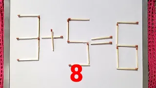 Move only one stick to make equation correct,Matchstick Puzzle