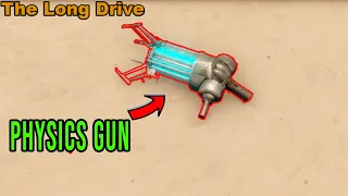 PHYSICS GUN - FLYING RABBITS, CARS AND ITEMS - The Long Drive Mods #5 | Radex