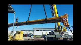 Ремонт телескопической Стрелы Liebherr ltm1090