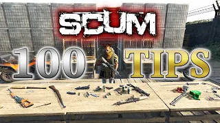 SCUM-New 100 Tips 生き残る為の重要なテクニック集