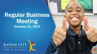 KCPS School Board Meeting - October 23, 2019