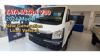 New Tata INTRA V30 Load Vehical Low Price, Heigh Mileage, Echo Technology