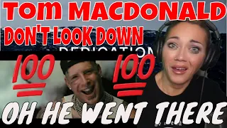 Tom MacDonald "Don't Look Down" REACTION | First Reaction Tom MacDonald | Just Jen Reacts | THIS 🔥🔥🔥