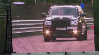 Moscow Unlim 2011 may - Jeep srt 7.0 (426) + Nitrous VS Jeep SRT 7.2 (440) + supercharged + Nitrous