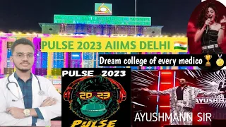 AIIMS DELHI🥰 PULSE 2023🇮🇳 । Ayushmann khurrana, Sunidhi Chauhan, Raftaar show @MonSoon1