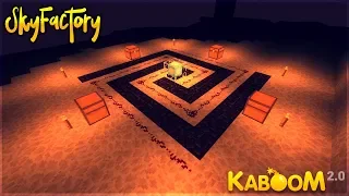 KaBOOM 2.0 || Стабилизация сигила. Дракон края повержен! || SkyFactory