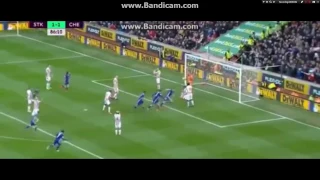 Gary Cahill WINNING GOAL! Stoke City V Chelsea 1-2 (BPL) 2017 18/03/16 HD