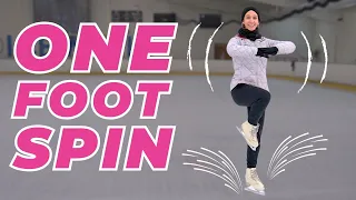 Step-By-Step Guide to Learning a One Foot Spin | Figure Skating