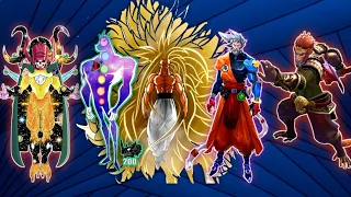 Super siyan infinity VS Future Goku VS Regulator Thanos VS Monkey king VS Ultimate alien x /In HINDI