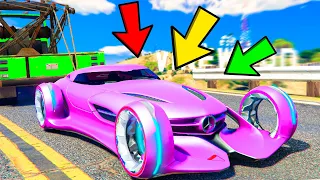 УГНАЛ НОВЫЙ МЕРСЕДЕС ИЗ БУДУЩЕГО!  - БИТВА ЭВАКУАТОРОВ В GTA 5 ONLINE