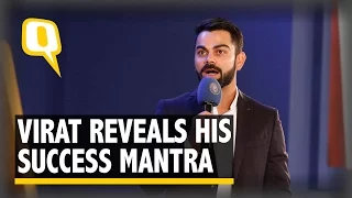 The Quint: Virat Kohli Reveals His Success Formula