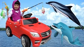 Let’s Go Fishing With Masha – Cô Bé Siêu Quậy AnAn Đi Câu Cá ❤ AnAn ToysReview TV ❤