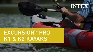 Intex® Excursion™ Pro K1 and K2 Kayaks