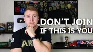 5 LEGIT Reasons NOT To Join The Army/Military