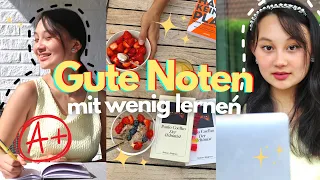 WIE ICH GUTE NOTEN TROTZ WENIG LERNEN HABE 🤓| Die 7 besten Back To School Tipps