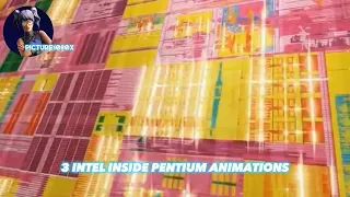 3 Intel Inside Pentium Animations (1995) Early Release Jingle