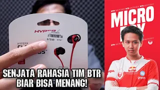 UNBOXING EARPHONE GAMING YG DIPAKE BTR MICROBOY BUAT MAIN PUBG MOBILE! RAHASIA BTR JUARA! #INDOPRIDE