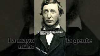 La dificultad de conocerse | Henry David Thoreau #filosofía