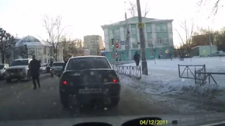 Взрыв автомобиля в Рязани 18.01.2017г