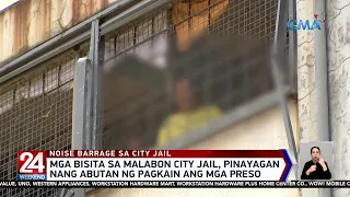 Mga bisita sa Malabon City Jail, pinayagan nang abutan ng pagkain ang mga preso | 24 Oras Weekend