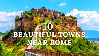 10 Beautiful Towns & Villages to Visit around Rome 🇮🇹 | Must See Italian Towns !