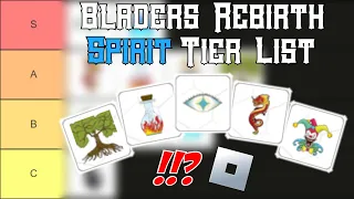 Bladers Rebirth Spirit Tier List
