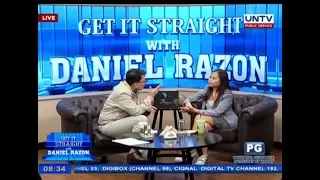 Political columnist and blogger Sass Rogando Sasot on Get it Straight